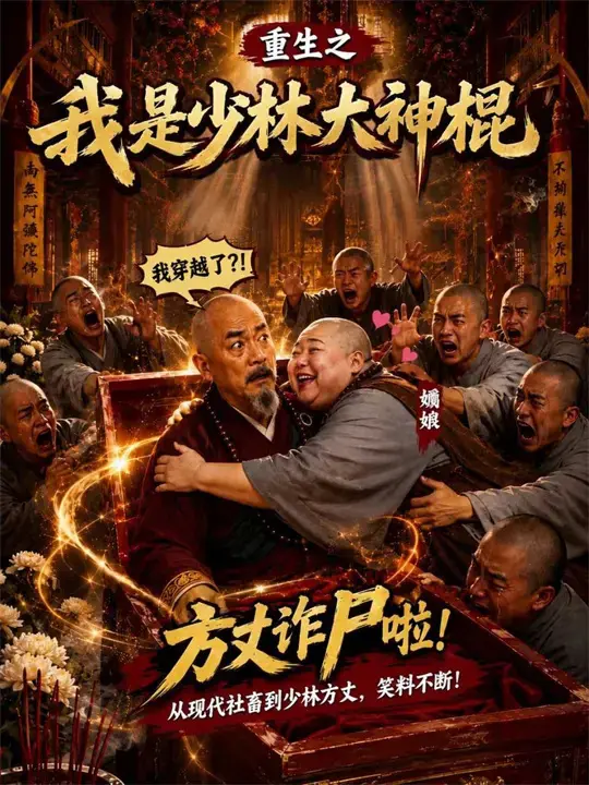 重生之我是少林大神棍封面